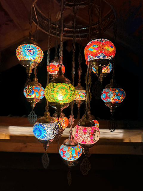 Sunset Room view at Pear Meadow's Kashmir homestay